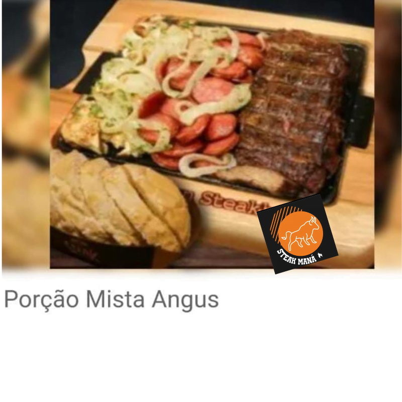 Porção Mista Angus Steak Mana