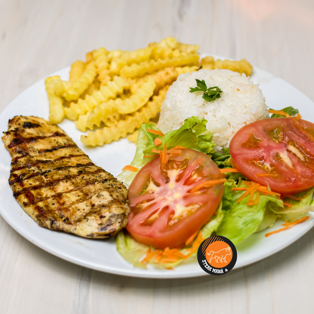 file de frango marinado steak mana