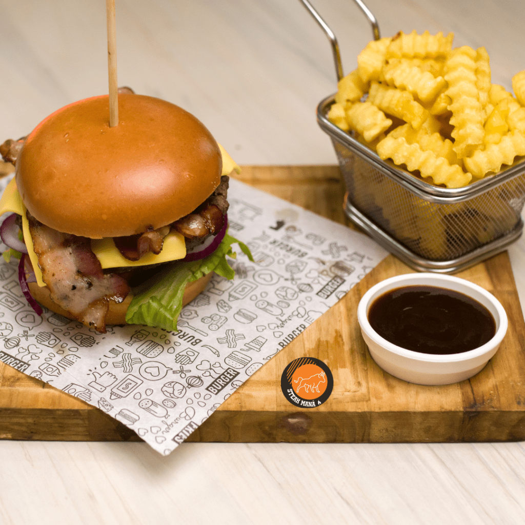 The Legend Burger​ steak mana