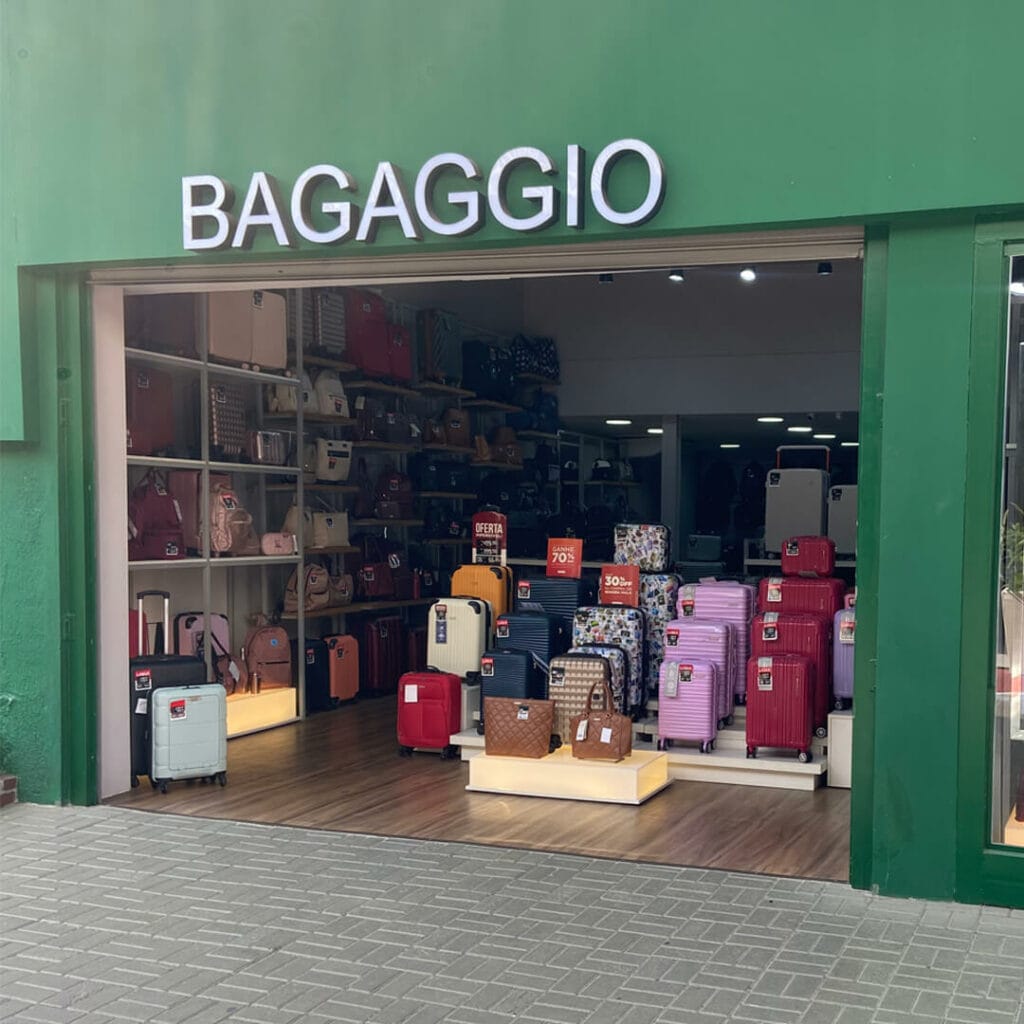 BAGAGGIO na Outlet só Marcas Guarulhos