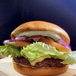 Steak mana Salad Burguer